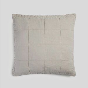 Parachute Home Linen Box Quilted Euro Sham